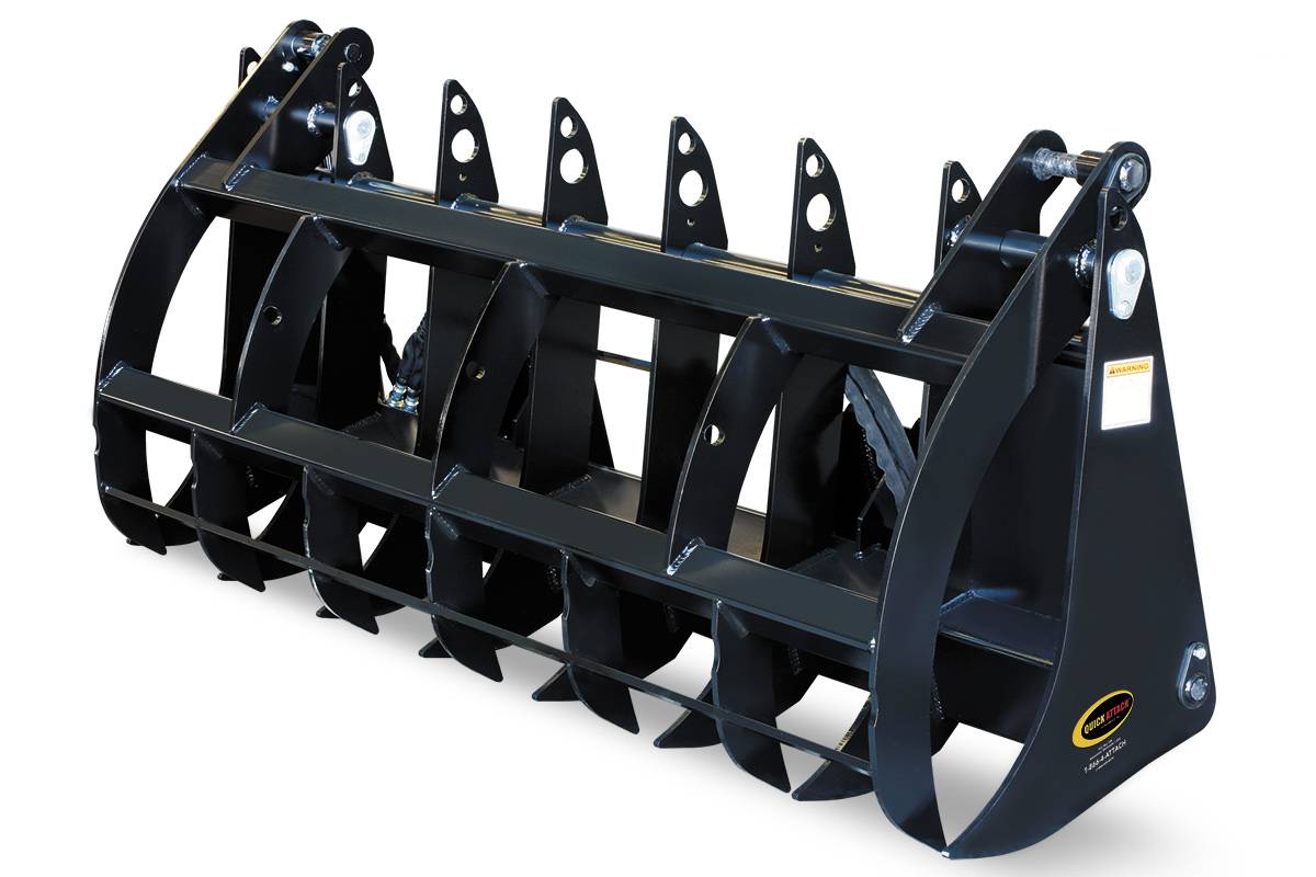 EZ Claw™ Utility Grapple Rake 900305 900306 900307 – Quick Attach Parts